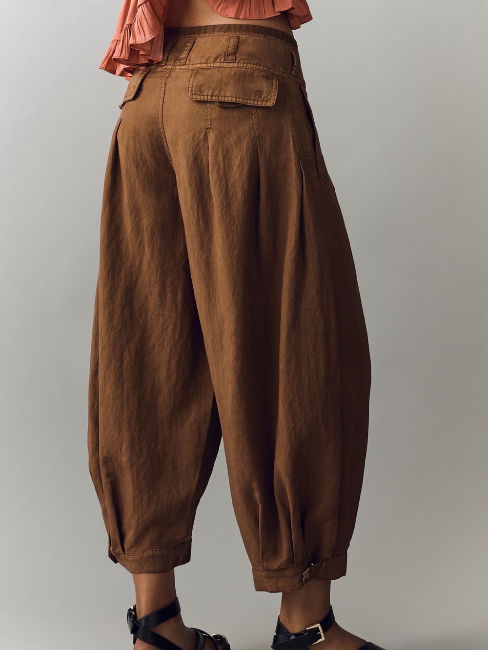 Anthropologie Pilcro Balloon Jogger Pants SOLD OUT NWT light weight drapey flowy - Picture 3 of 4